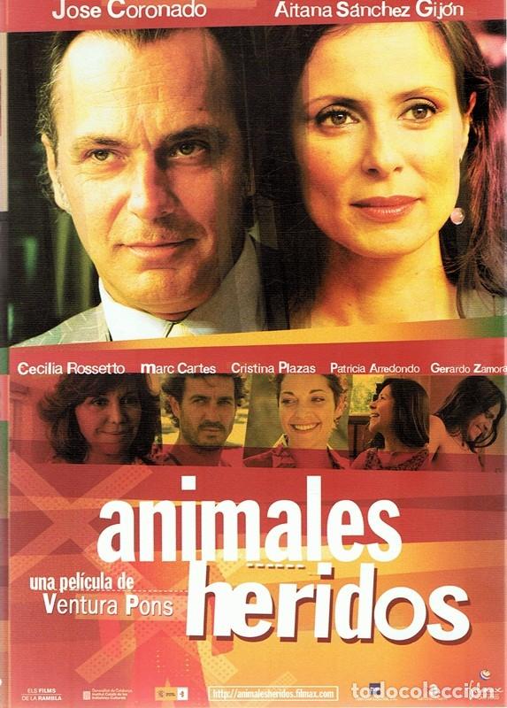 Kino: DVD ANIMALES HERIDOS JOSE CORONADO & AITANA S&Aacute;NCHEZ GIJ&Oacute;N