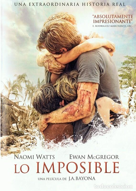 Cine: DVD LO IMPOSIBLE NAOMI WATTS