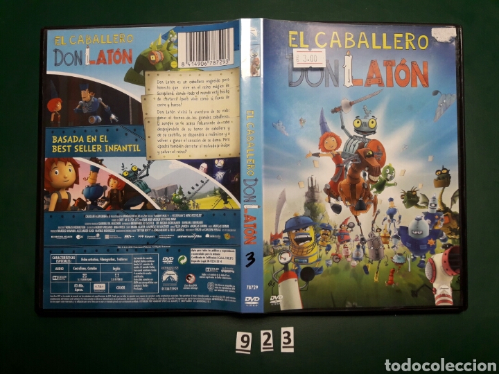 Cin&eacute;ma: el caballero don laton dvd