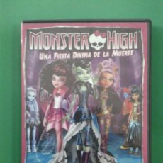 Cine: MONSTER HIGH UNA FIESTA DIVINA DE LA MUERTE. DVD++