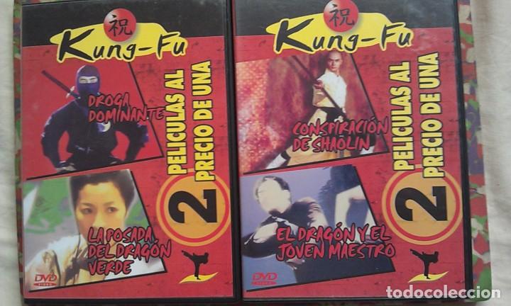 Cine: KUNG-FU - LOTE 2 DVDS - Foto 1