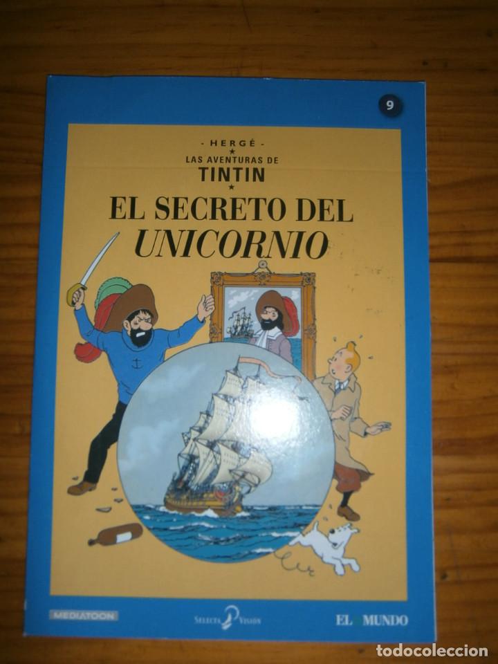 Cin&eacute;ma: TINTIN -EL SECRETO DEL UNICORNIO-(PELICULA EN ..DVD&iexcl;&iexcl; NUEVA&iexcl;&iexcl;..COMPRA MINIMA 10 &euro;)