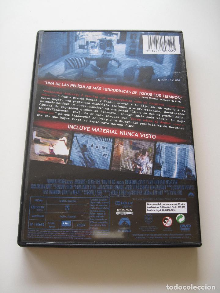 Cine: PARANORMAL ACTIVITY 2 (VERSI&Oacute;N EXTENDIDA) &bull; DVD - Foto 2