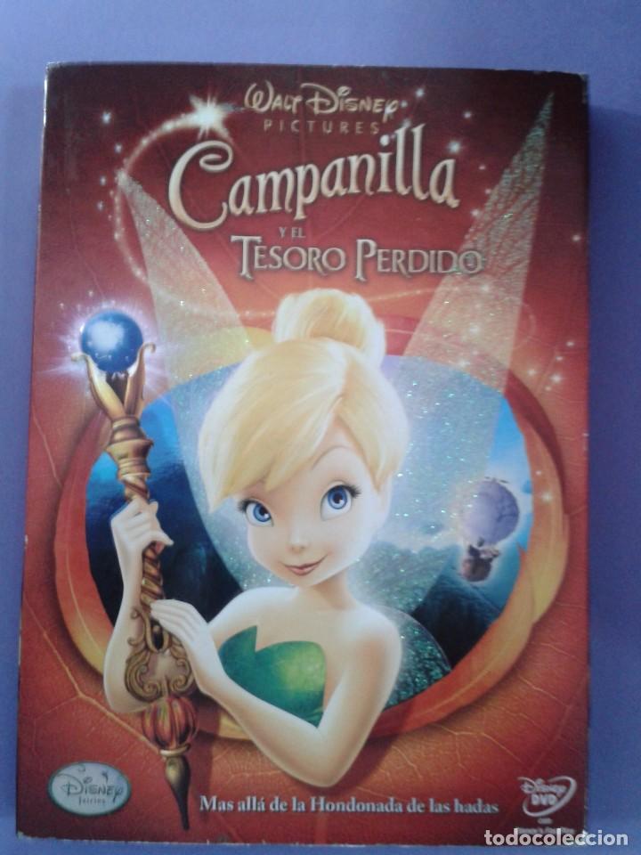 Cine: CAMPANILLA Y EL TESORO PERDIDO. DVD - Foto 1