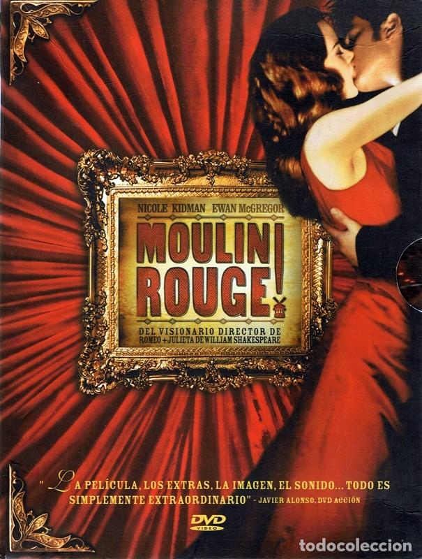 Cine: DVD MOULIN ROUGE! NICOLE KIDMAN ( 2 DISCOS)