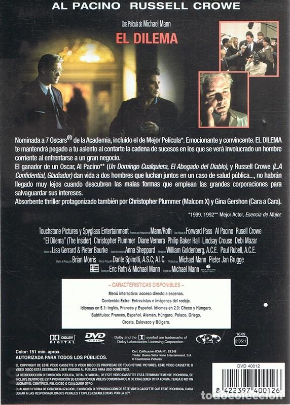 Cine: DVD EL DILEMA AL PACINO - Foto 2