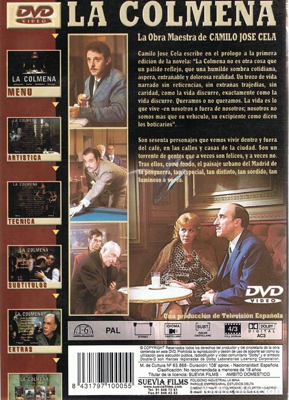 Cine: DVD LA COLMENA  FRANCISCO ALGORA - Foto 2