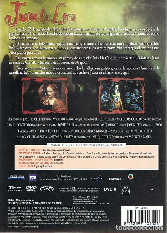 Cine: DVD JUANA LA LOCA - Foto 2