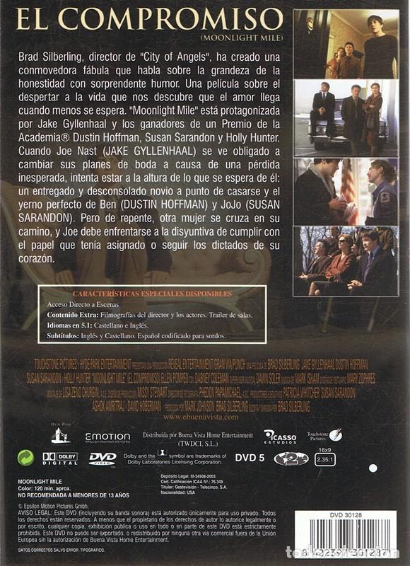 Cine: DVD EL COMPROMISO  DUSTIN HOFFMAN - Foto 2