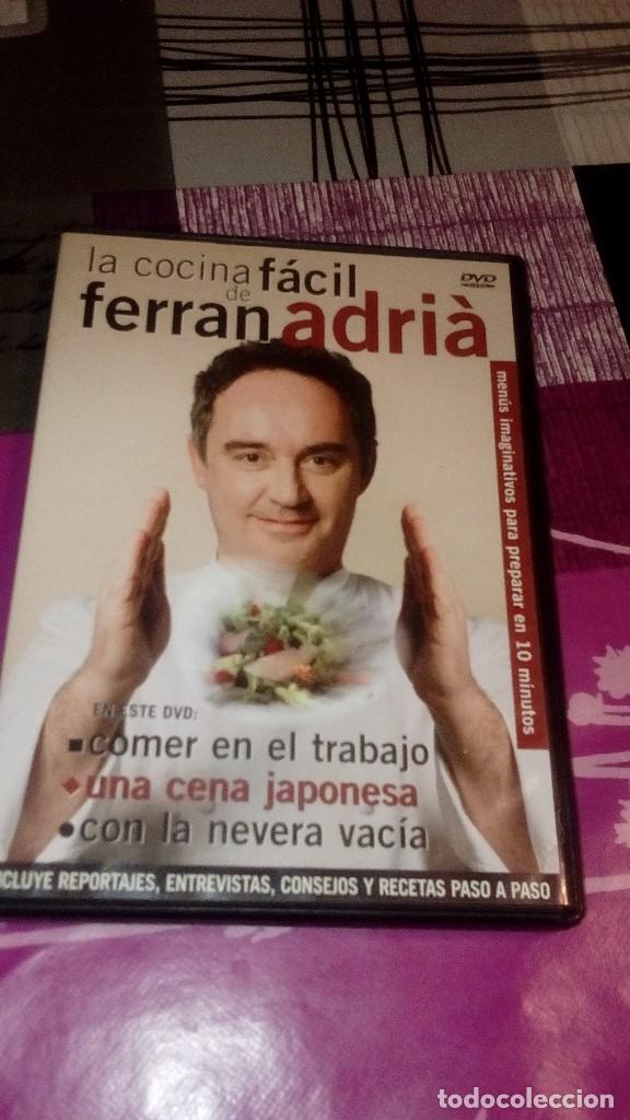 Cine: G-64 DVD LA COCINA FACIL DE FERRAN ADRIA