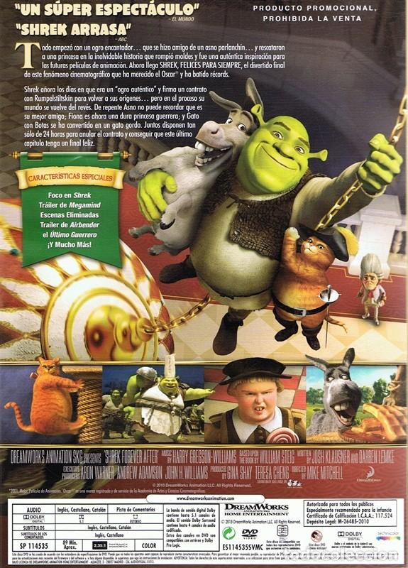 Cine: DVD SHREK EL CAP&Iacute;TULO FINAL - Foto 2