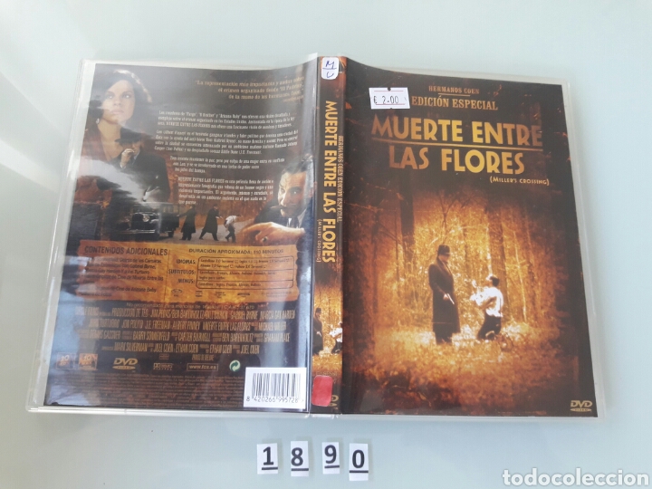 Cine: muerte entre las flores dvd
