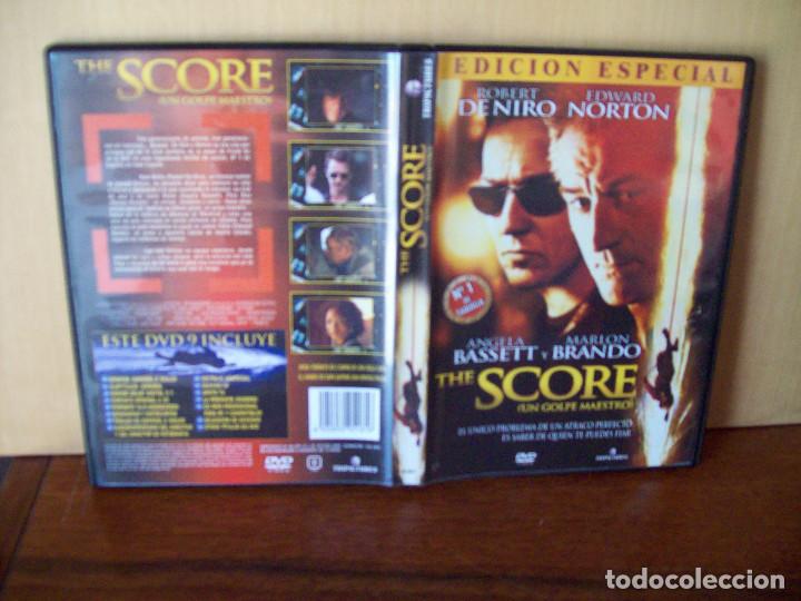 Cine: THE  SCORE - ROBERT  DE  NIRO - EDWARDNORTON - MARLON BRANDO - DVD  EDICION  ESPECIAL