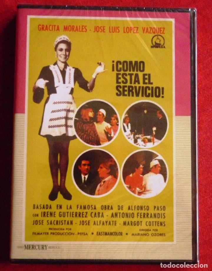 Cinema: DVD- &iexcl; COMO ESTA EL SERVICIO! (MARIANO OZORES,1968) J.L LOPEZ VAZQUEZ,GRACITA MORALES- PRECINTADA!!