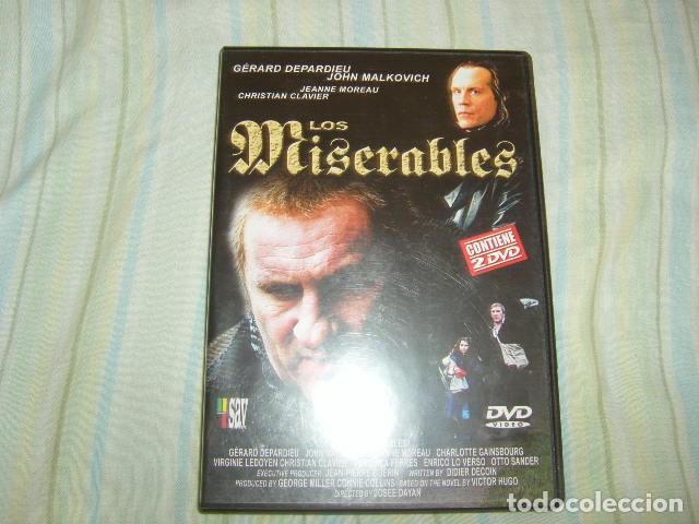 Cine: LOS MISERABLES EN DVD , 2 DISCOS - Foto 1