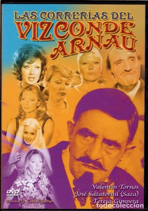 Cine: LAS CORRERIAS DEL VIZCONDE ARNAU (SAZATORNIL +T. GIMPERA)... -DESCATALOGADISIMA Y... MUY ESPA&Ntilde;OL.