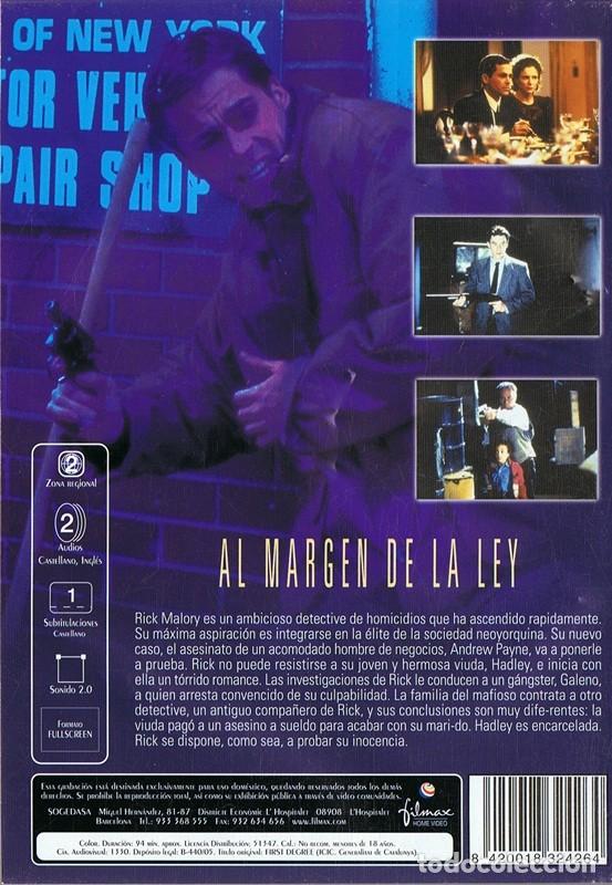 Cine: DVD AL MARGEN DE LA LEY  ROB LOWE - Foto 2