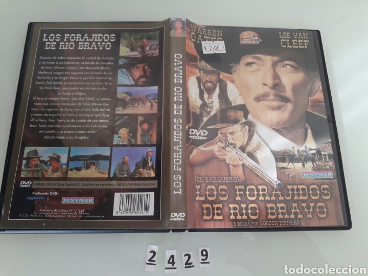 Cin&eacute;ma: S228 los forajidos de rio bravo dvd