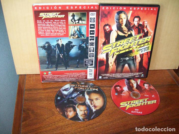 Cine: STREET FIGHTER (LA LEYENDA)  -  DE  ANDREJEZ  BARTKOWIAK -  DOBLE  DVD EDICION ESPECIAL TAPA CARTON