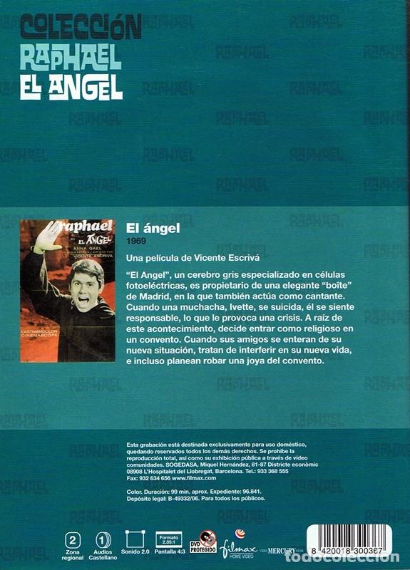 Cine: DVD EL ANGEL RAPHAEL - Foto 2