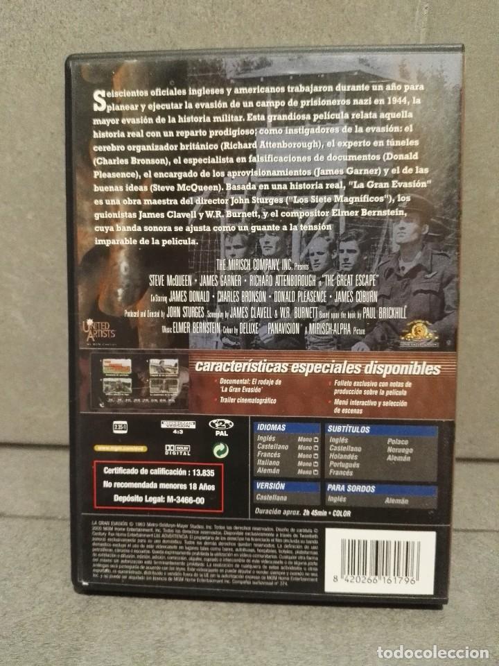 Cine: La gran Evasi&oacute;n - DVD - Foto 3