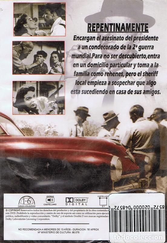 Cine: DVD REPENTINAMENTE FRANK SINATRA  (PRECINTADO) - Foto 2