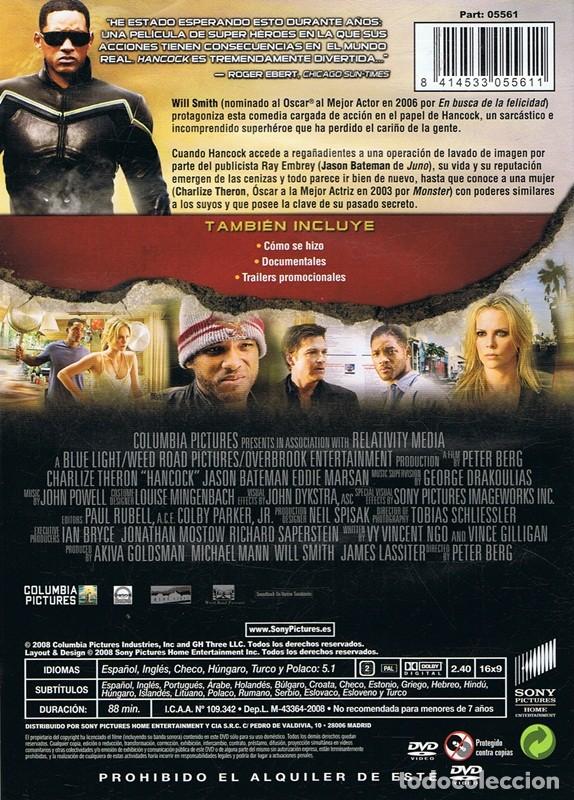 Cine: DVD HANCOCK WILL SMITH - Foto 2
