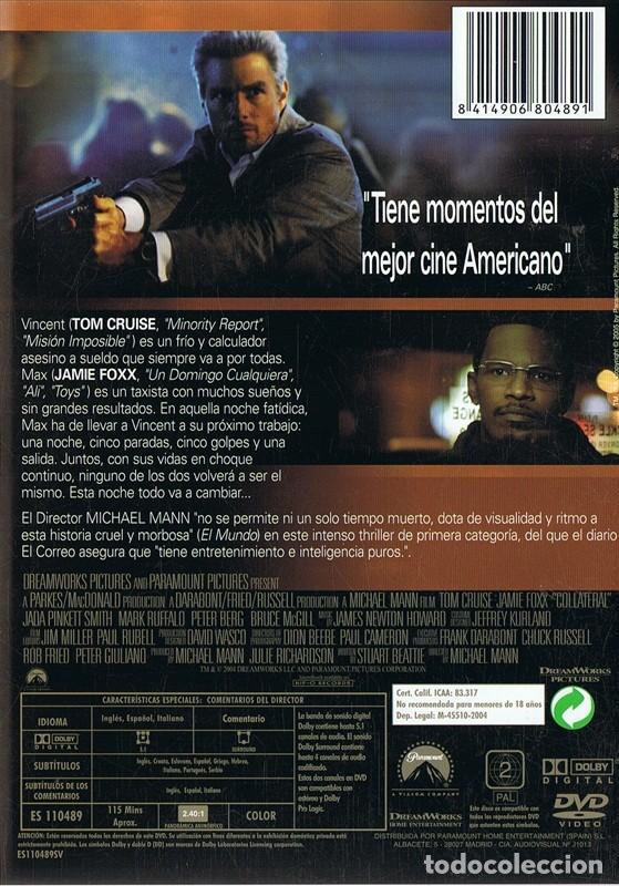 Cine: DVD COLLATERAL  TOM CRUISE - Foto 2