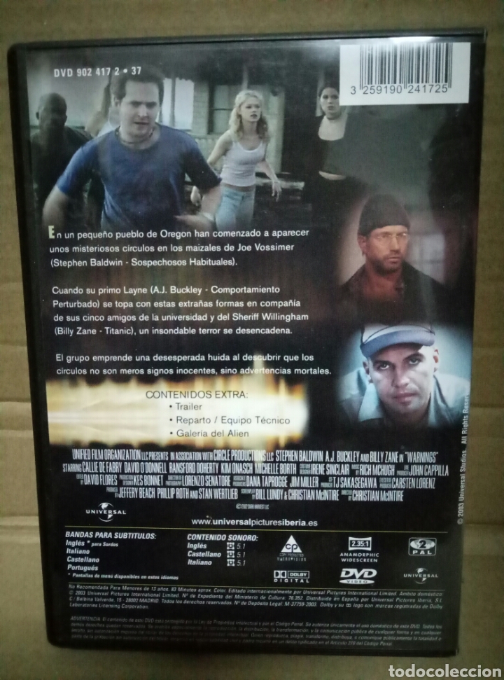 Cine: WARNINGS (STEPHEN BALDWIN) - Foto 2