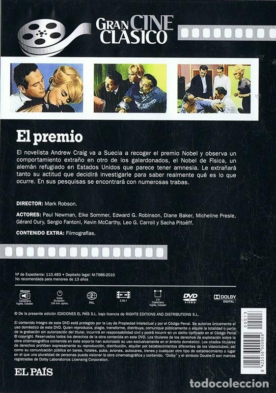 Cine: DVD EL PREMIO PAUL NEWMAN - Foto 2