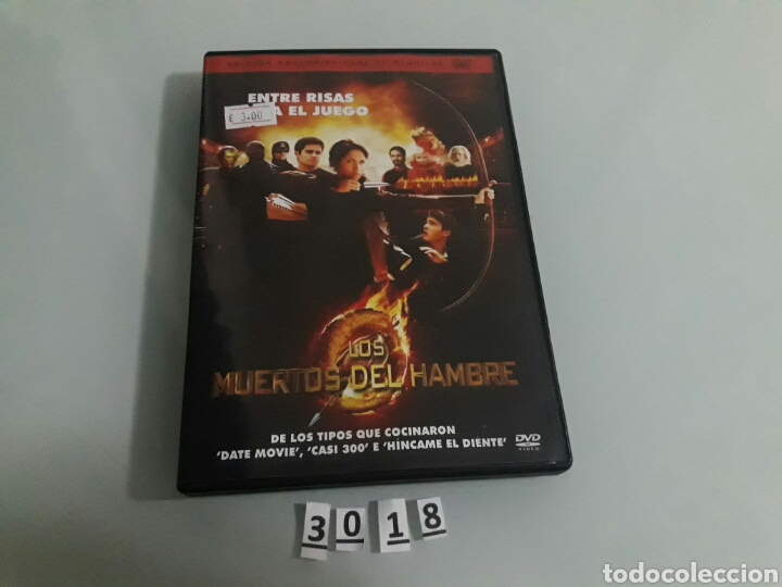 Cine: los muertos de hambre  ( dvd procedente de videoclub )