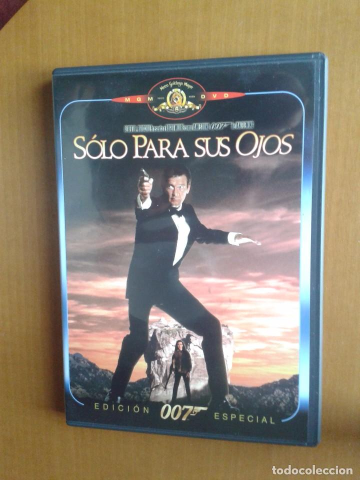 Cine: CINE DVD PELICULA SOLO PARA SUS OJOS,JAMES BOND AGENTE 007