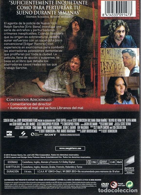 Cine: DVD LIBRANOS DEL MAL ERIC BANA - Foto 2