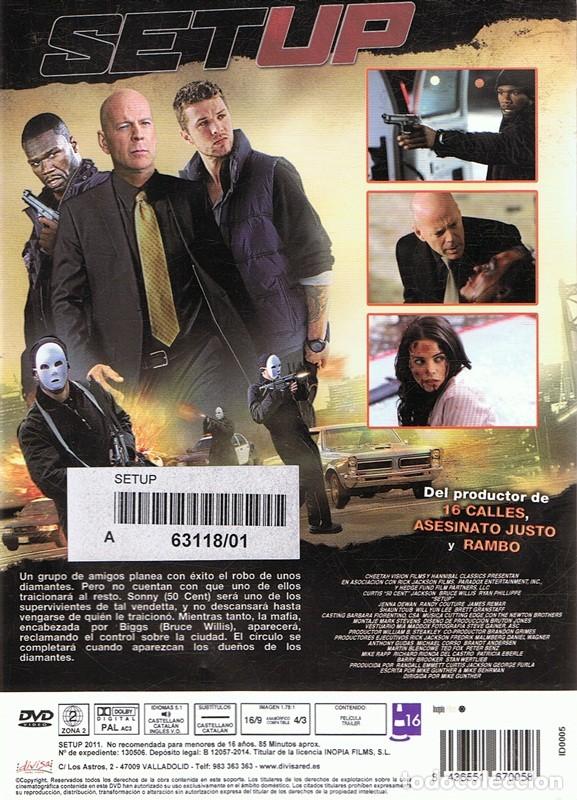Cine: DVD SET UP BRUCE WILLIS - Foto 2