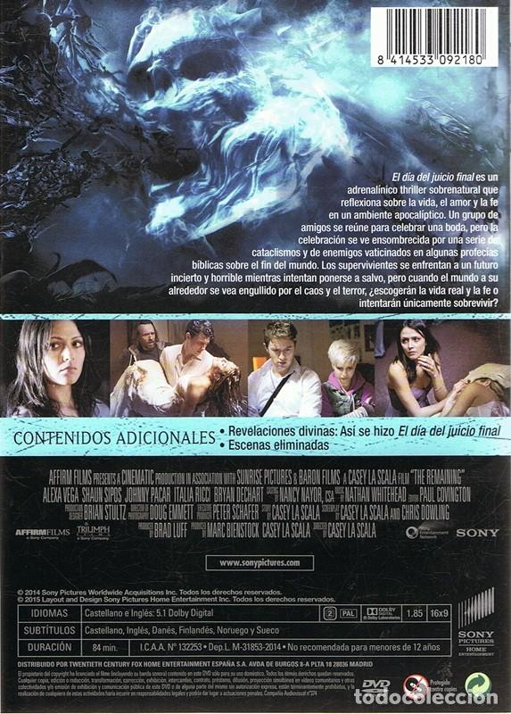 Cine: DVD EL D&Iacute;A DEL JUICIO FINAL - Foto 2