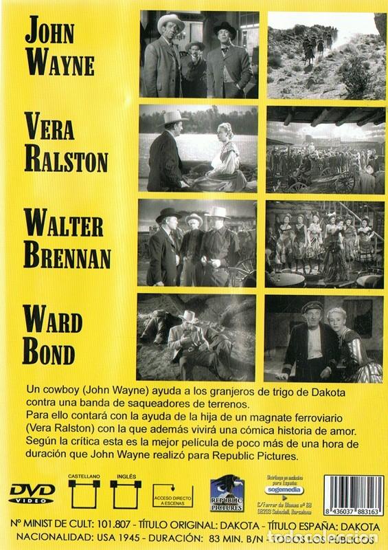 Cine: DVD DAKOTA CENTENARIO DE JOHN WAYNE - Foto 2