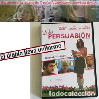 Cine: DULCE PERSUASI&Oacute;N DVD PEL&Iacute;CULA EVAN RACHEL WOOD JAMES WOODS LIVINGSTON COLEGIO DE RICOS PIJOS EN EEUU
