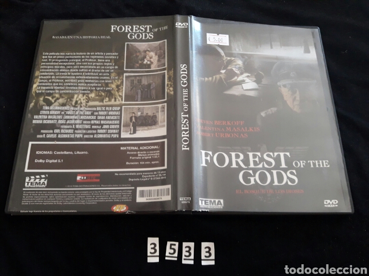 Cin&eacute;ma: S711 forest of the gods ( DVD SEGUNDAMANO )