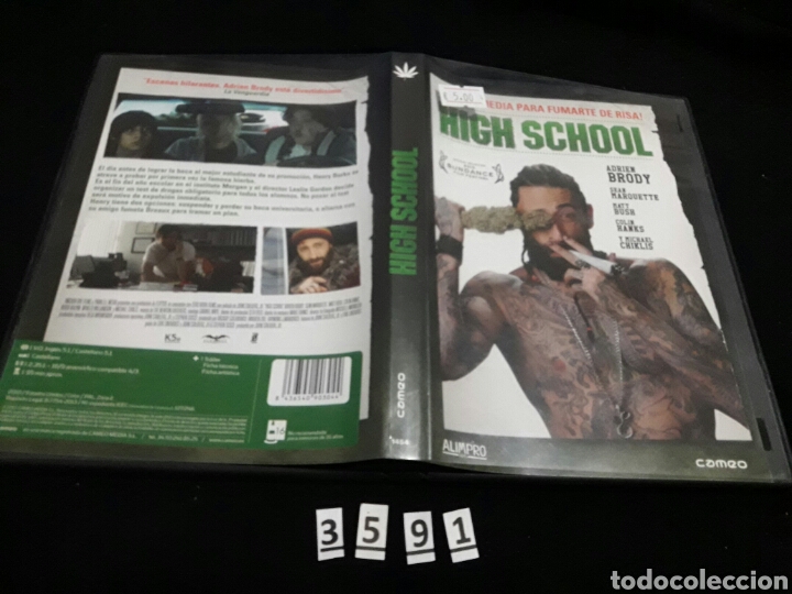 Cine: S508 high school ( DVD SEGUNDAMANO )