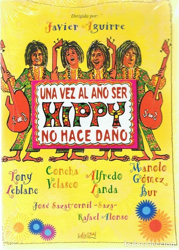 Kino: DVD UNA VEZ AL A&Ntilde;O SER HIPPY NO HACE DA&Ntilde;O TONY LEBLANC (PRECINTADO)