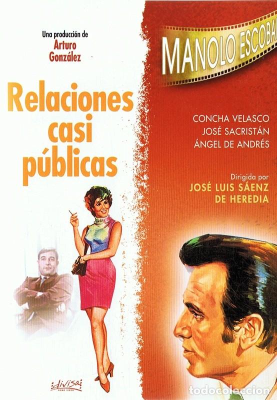 Cine: DVD RELACIONES CASI P&Uacute;BLICAS MANOLO ESCOBAR