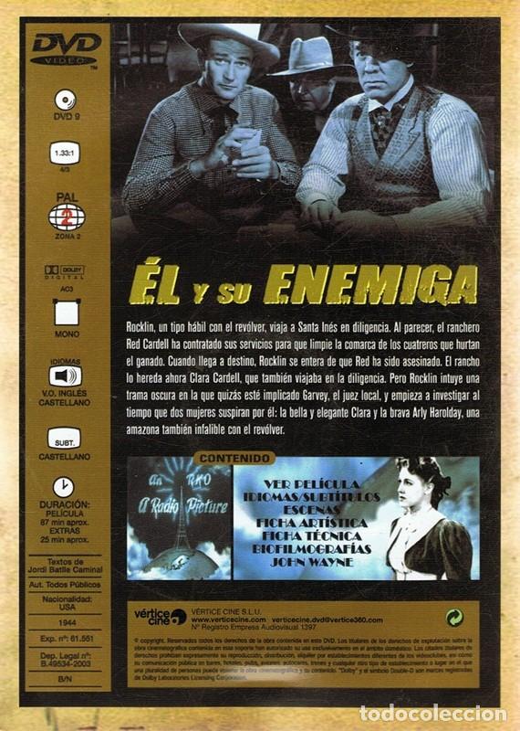 Cine: DVD &Eacute;L Y SU ENEMIGA JOHN WAYNE - Foto 2