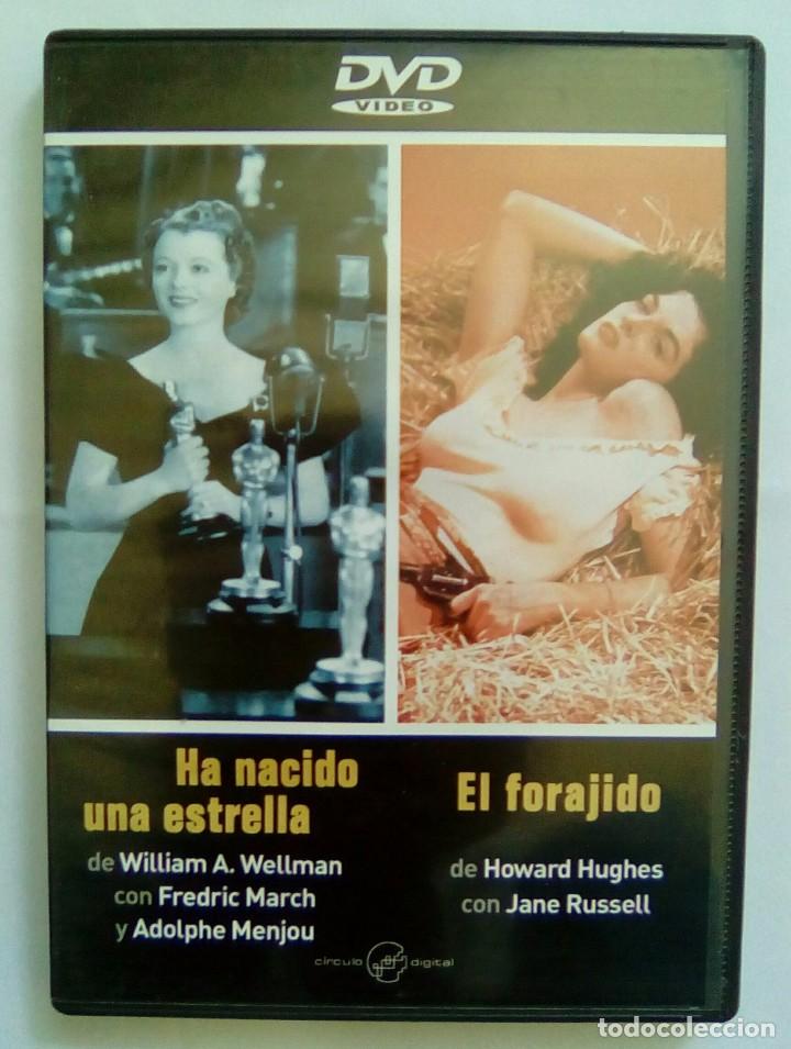 Cinema: HA NACIDO UNA ESTRELLA + EL FORAJIDO- (COMO NUEVO)