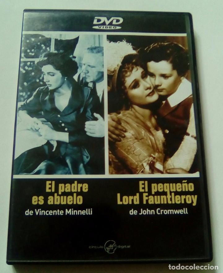 Cinema: EL PADRE ES ABUELO + EL PEQUE&Ntilde;O LORD FAUNTLEROY.- (COMO NUEVO)