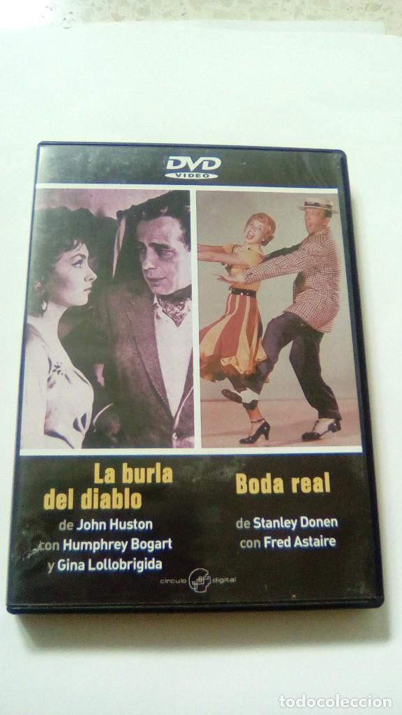 Cinema: LA BURLA DEL DIABLO + BODA REAL.- (COMO NUEVO)