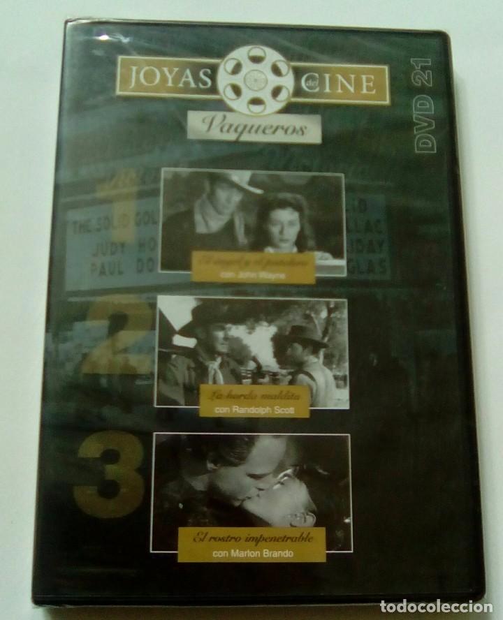Cinema: JOYAS DEL CINE: VAQUEROS DVD 21.- (NUEVO PRECINTADO).-