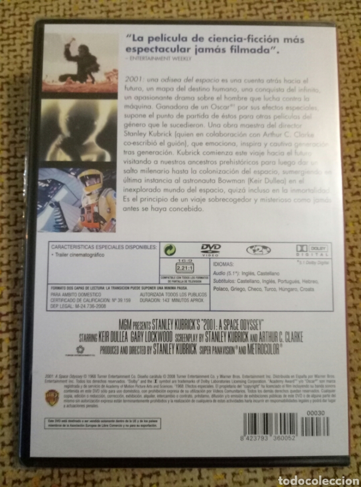 Cine: 2001 UNA ODISEA DEL ESPACIO, STANLEY KUBRICK - Foto 2