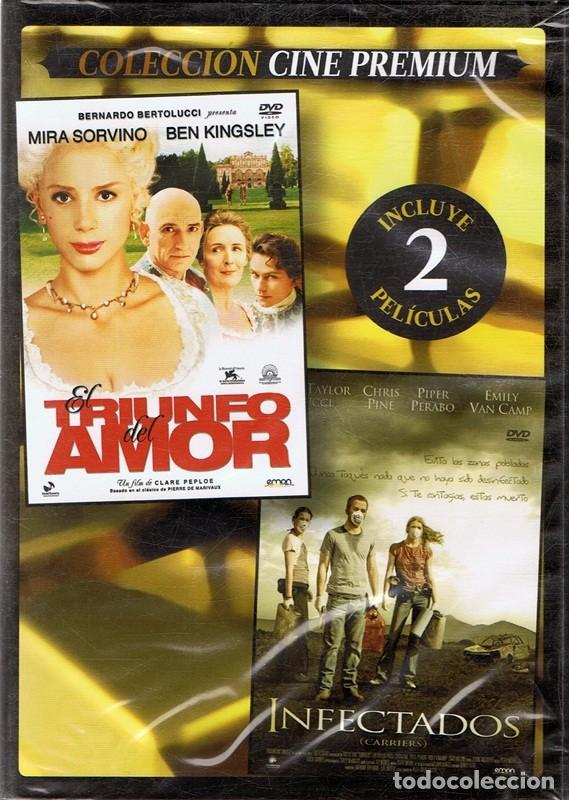 Cine: DVD EL TRIUNFO DEL AMOR & INFECTADOS (PRECINTADO)