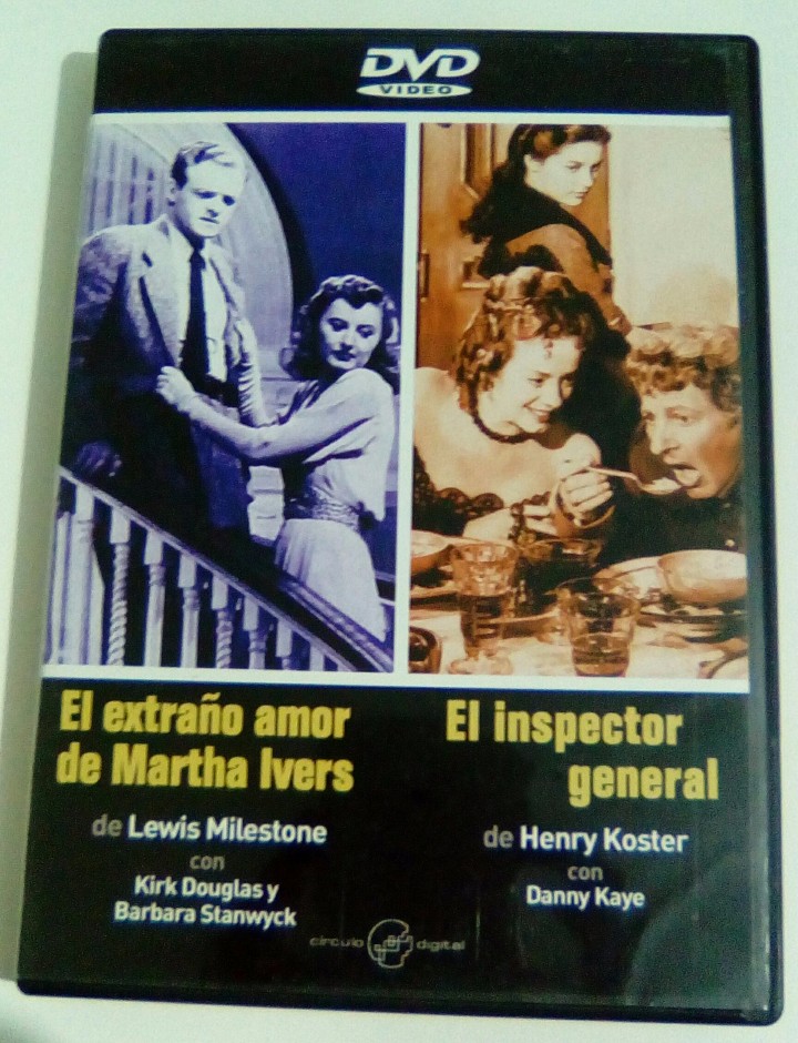 Cinema: EL EXTRA&Ntilde;O AMOR DE MARTHA IVERS + EL INSPECTOR GENERAL.-(COMO NUEVO)