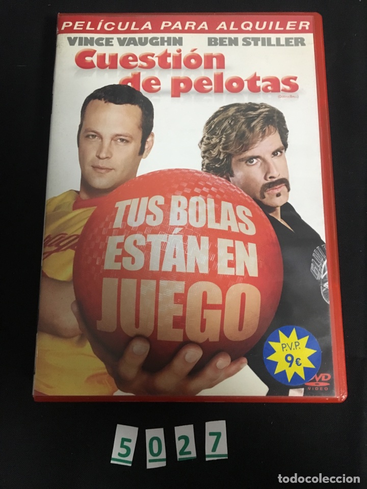 Cinema: Tus bolas est&aacute;n en juego ( dvd procedente Videoclub )